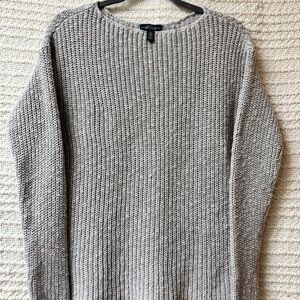 Ralph Lauren Light Gray Knit Sweater